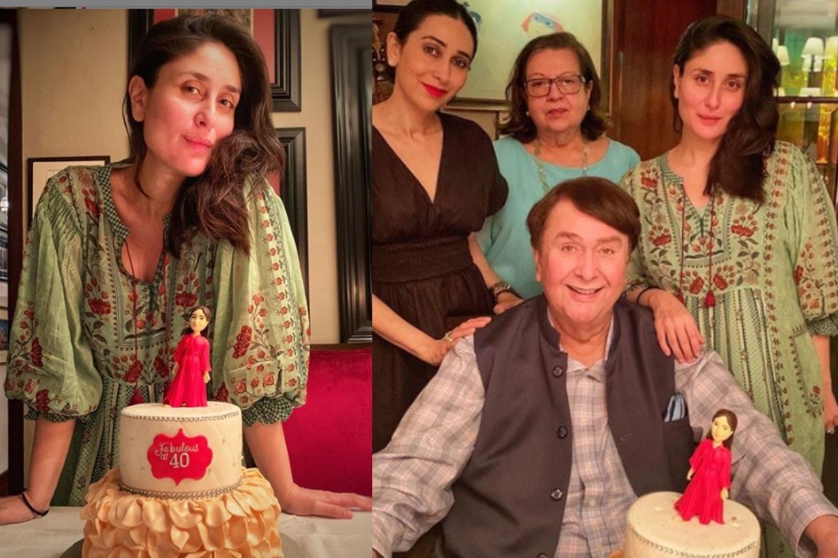 बॉलिवूडमधील प्रसिद्ध अभिनेत्री करिना कपूर खानचा आज वाढदिवस. आपला 40 वा वाढदिवस कोरोना काळात तिने कुटुंबियांसोबत खास साजरा केला आहे. या सेलिब्रेशनचे फोटो करिनानं आपल्या सोशल मीडिया अकाऊंटवर शेअर केले आहेत. (Photo credit: instagram/@therealkarishmakapoor) बॉलिवूडमधील प्रसिद्ध अभिनेत्री करिना कपूर खानचा आज वाढदिवस. आपला 40 वा वाढदिवस कोरोना काळात तिने कुटुंबियांसोबत खास साजरा केला आहे. या सेलिब्रेशनचे फोटो करिनानं आपल्या सोशल मीडिया अकाऊंटवर शेअर केले आहेत. (Photo credit: instagram/@therealkarishmakapoor)