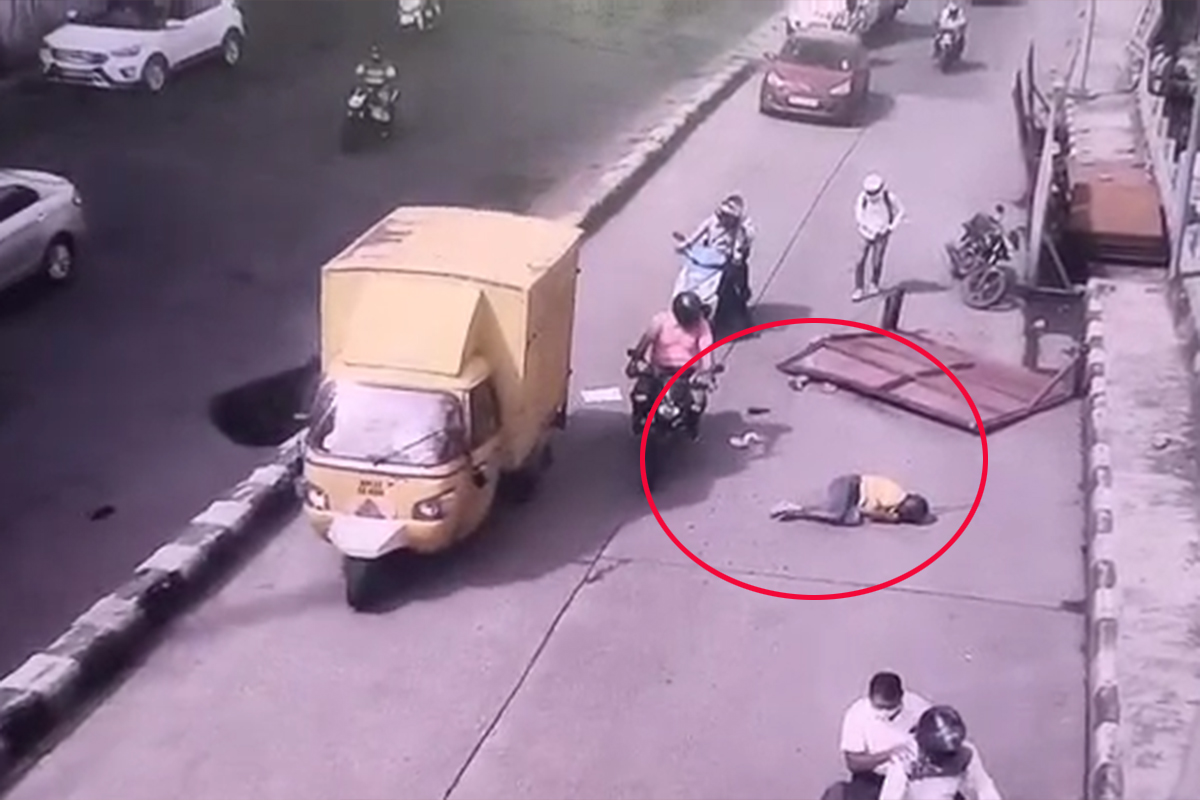 सावधान! मुंबईच्या रस्त्यांवर धावतोय मृत्यू... CCTV मध्ये कैद झाली भयंकर घटना