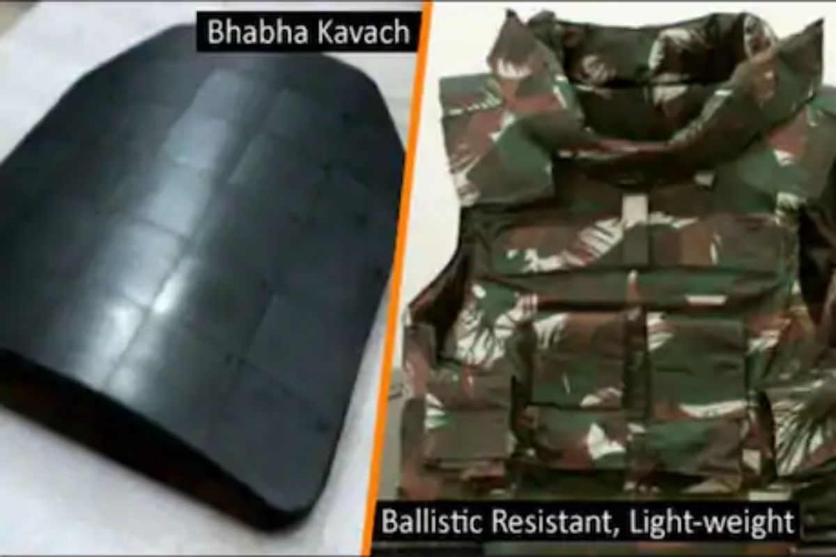 चीनसोबत तणावादरम्यान 'भाभा कवच' देणार सैन्याला सुरक्षा, AK 47 ची गोळीही भेदू शकणार नाही