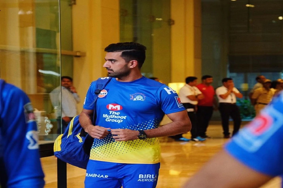 IPL 2020: CSKसाठी मोठी बातमी, दीपक चाहरचा दुसरा कोरोना रिपोर्ट आला समोर