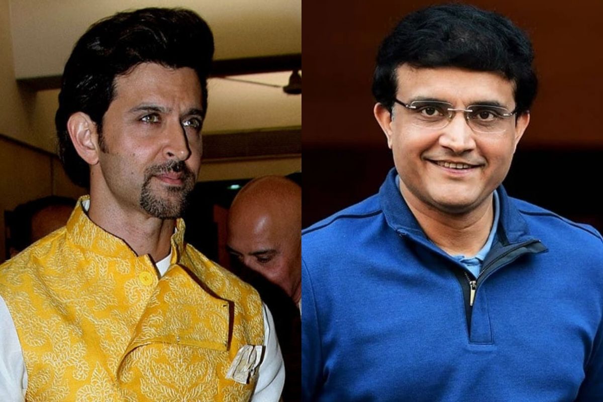 सौरव गांगुलीचा हृतिकला सल्ला, बायोपिकमध्ये त्याची भूमिका करायची असेल तर...