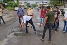 केडीएमसी काम करेना, अखेर गावकऱ्यांनीच स्वखर्चाने बुजवले खड्डे!