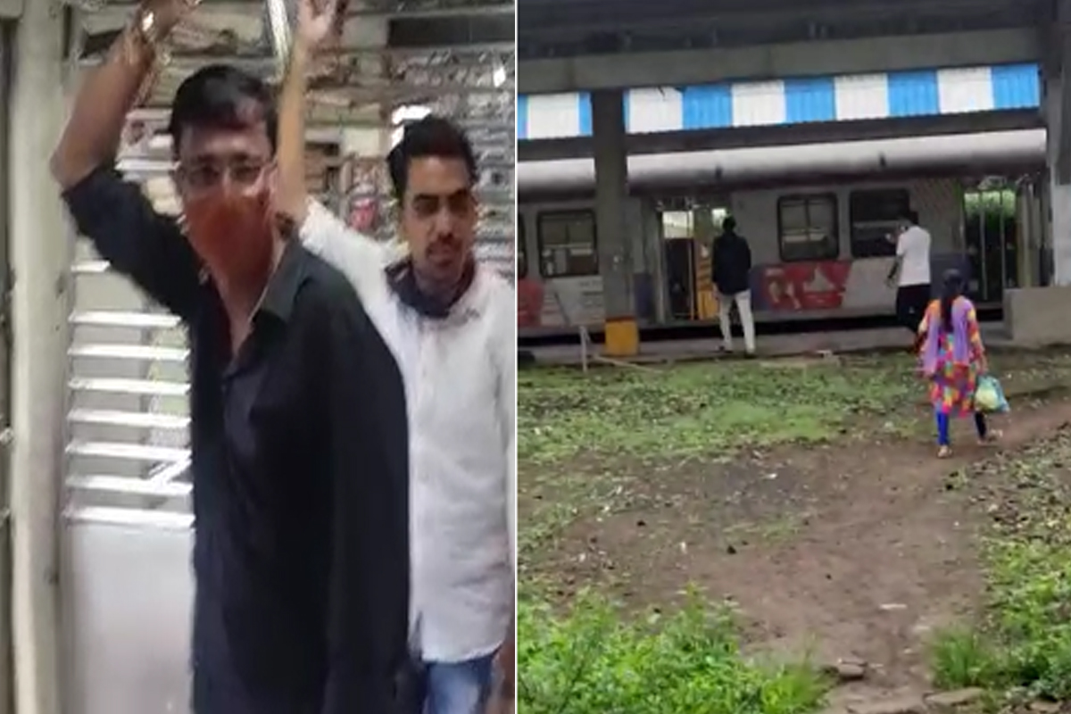 मनसेसैनिकांची मोहिम फत्ते, अशी गाठली लोकल, दुसरा VIDEO