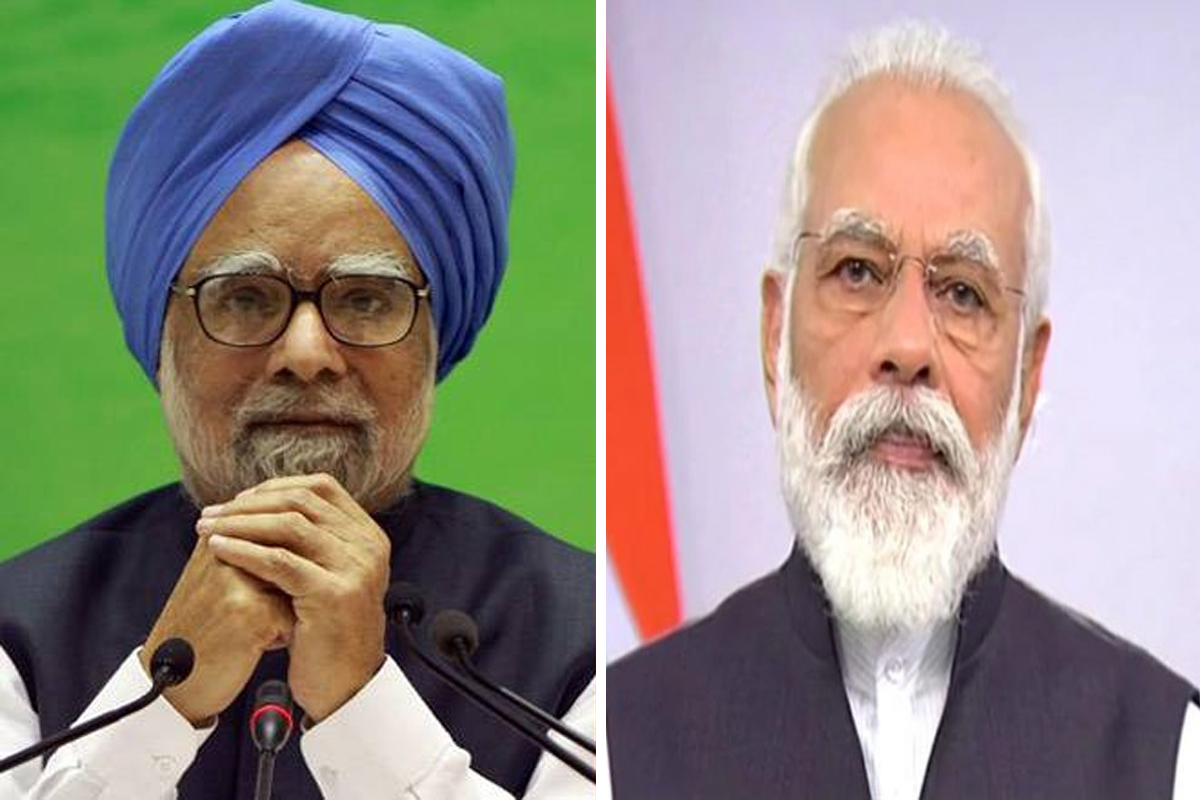 'मनमोहन सिंगांनी गुजरातला मदत केली होती, आता केंद्राचे हे कर्तव्यच' सेनेचा मोदींवर निशाणा