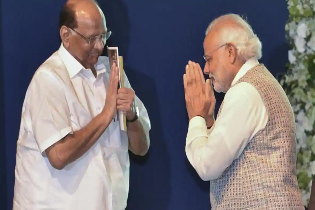 'ये अंदर की बात है, शरद पवार हमारे साथ है', भाजप आमदाराच्या विधानाने खळबळ