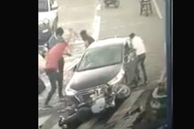 कारमध्ये घुसून बाहेर काढलं आणि चाकू-कुऱ्हाडीने बाल्याला संपवलं, नागपूरचा VIDEO कारमध्ये घुसून बाहेर काढलं आणि चाकू-कुऱ्हाडीने बाल्याला संपवलं, नागपूरचा VIDEO