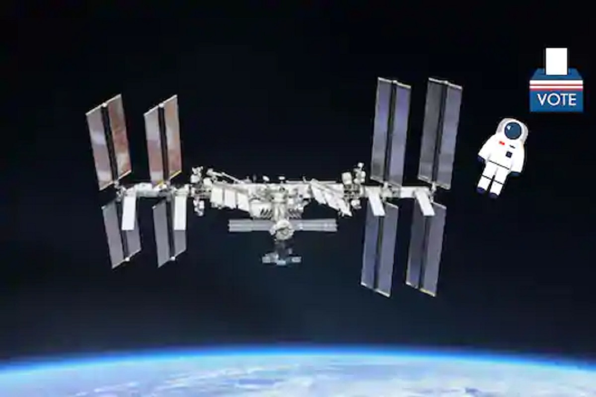 NASA Astronaut स्पेसमधून निवडणार अमेरिकेचा राष्ट्राध्यक्ष; कसं करणार मतदान पाहा