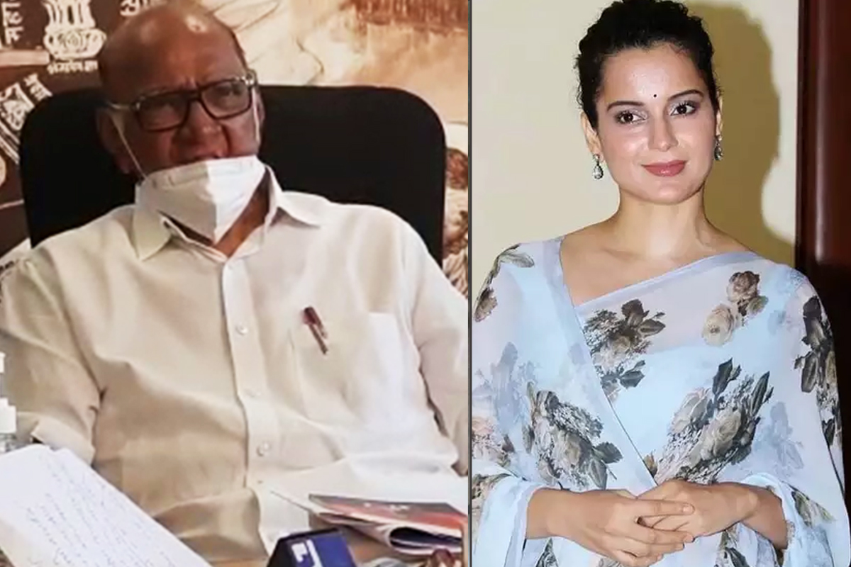 कंगना Vs शिवसेनेच्या वादावर पहिल्यांदाच बोलले शरद पवार, म्हणाले...