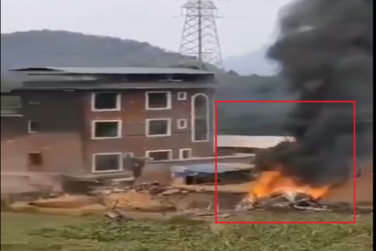 चीनला मोठा दणका, तैवाननं सुखोई-35 लढाऊ विमान पाडलं? VIDEO VIRAL