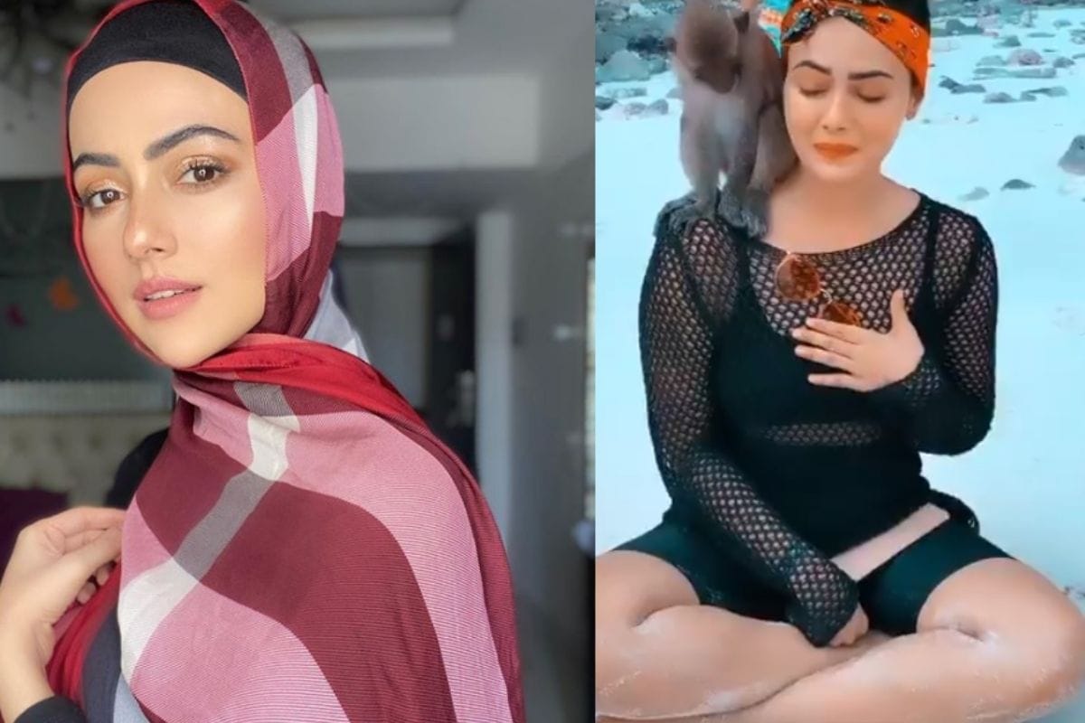 सनाने शेअर केलेल्या मेसेजमध्ये असे करण्याचे कारण धर्म सांगितले आहे. तिच्या आयुष्यातील हा महत्त्वाचा निर्णय असल्याचे म्हणत अभिनेत्रीने याबाबत आनंद व्यक्त केला आहे. (फोटो सौ.-instagram/@sanakhaan21) सनाने शेअर केलेल्या मेसेजमध्ये असे करण्याचे कारण धर्म सांगितले आहे. तिच्या आयुष्यातील हा महत्त्वाचा निर्णय असल्याचे म्हणत अभिनेत्रीने याबाबत आनंद व्यक्त केला आहे. (फोटो सौ.-instagram/@sanakhaan21)