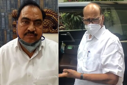 BREAKING : भाजपला मोठा धक्का, एकनाथ खडसेंचा राष्ट्रवादीत प्रवेश निश्चित