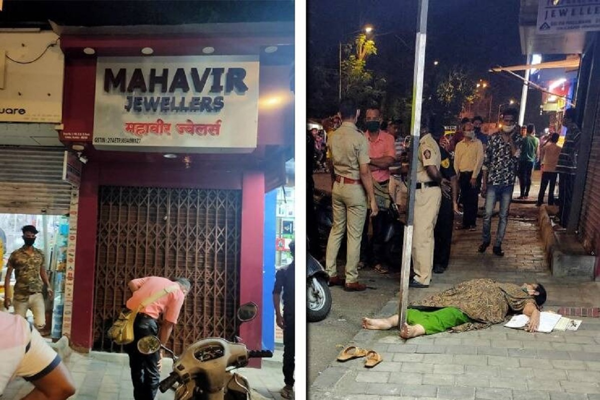 'मराठी'साठी लेखिकेचा ठिय्या, सराफानं दुकानाबाहेर ढकलल्याचा आरोप; 21 तासांनी मागितली माफी