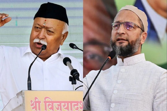 'दिशाभूल करू नका, आम्ही लहान मुलं नाही'; ओवेसींनी साधला सरसंघचालकांवर निशाणा