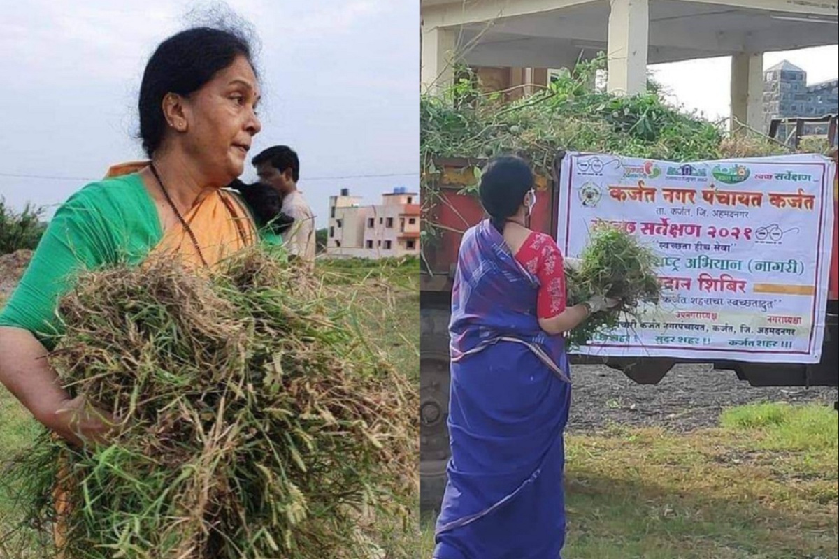 ‘थोर तुझे उपकार आई…’ ‘मातोश्रीं’च्या श्रमदानाने भारावले रोहित पवार!