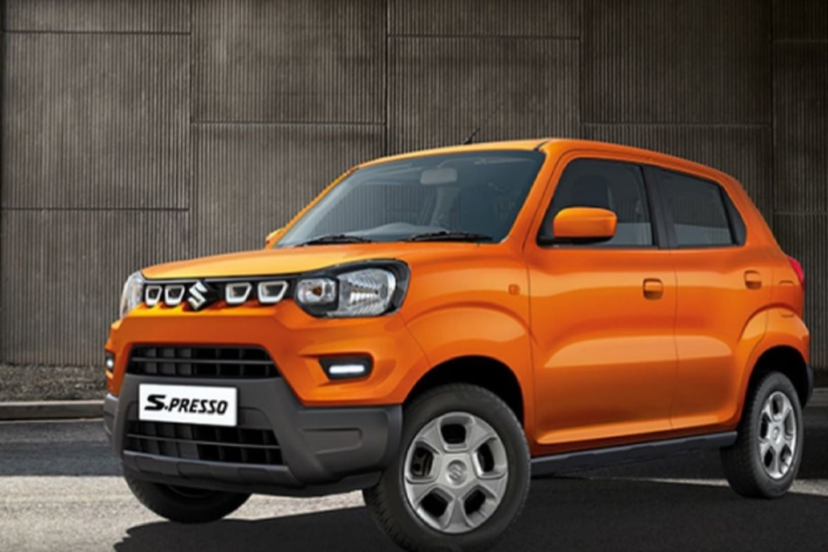 Maruti Suzuki S-Presso - 3.70 लाख रुपये - एस-प्रेसोला प्रामुख्याने मारुती सुझुकी एसयूव्ही म्हणतात. एस-प्रेसो ही मारुती सुझुकीच्या सर्वांत आरामदायी गाड्यांपैकी आहे. Maruti Suzuki S-Presso - 3.70 लाख रुपये - एस-प्रेसोला प्रामुख्याने मारुती सुझुकी एसयूव्ही म्हणतात. एस-प्रेसो ही मारुती सुझुकीच्या सर्वांत आरामदायी गाड्यांपैकी आहे.