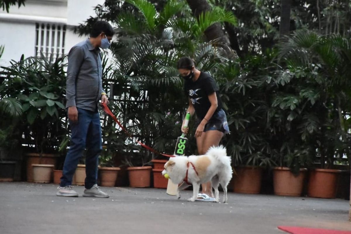 . यानंतर मलायकाने दुसरा चेंडू आणला आणि परत खेळायला सुरुवात केली. तिने अरहानसाठी गोलंदाजी केली आणि अरहान फलंदाजी करताना दिसला. . यानंतर मलायकाने दुसरा चेंडू आणला आणि परत खेळायला सुरुवात केली. तिने अरहानसाठी गोलंदाजी केली आणि अरहान फलंदाजी करताना दिसला.