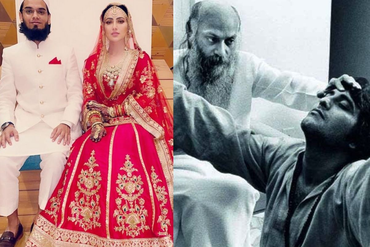 अभिनेत्री सना खान (Sana Khan) सध्या सोशल मीडियावर चर्चेचा विषय बनली आहे. सना खानने नुकतंच मौलाना मुफ्ती अनसशी (Mufti Anas) लग्न केलं. लग्नानंतर सतत वेगवेगळी ट्वीट आणि इन्स्टाग्रामवरील पोस्टमुळे ती चर्चेत येत आहे. तिने अभिनय विश्व सोडून धर्माचा मार्ग स्विकारला आहे. बॉलिवूडमध्ये इतरही काही कलाकार आहेत ज्यांनी अध्यात्म मार्ग स्विकारला आहे. (फोटो सौजन्य- सोशल मीडिया) अभिनेत्री सना खान (Sana Khan) सध्या सोशल मीडियावर चर्चेचा विषय बनली आहे. सना खानने नुकतंच मौलाना मुफ्ती अनसशी (Mufti Anas) लग्न केलं. लग्नानंतर सतत वेगवेगळी ट्वीट आणि इन्स्टाग्रामवरील पोस्टमुळे ती चर्चेत येत आहे. तिने अभिनय विश्व सोडून धर्माचा मार्ग स्विकारला आहे. बॉलिवूडमध्ये इतरही काही कलाकार आहेत ज्यांनी अध्यात्म मार्ग स्विकारला आहे. (फोटो सौजन्य- सोशल मीडिया)