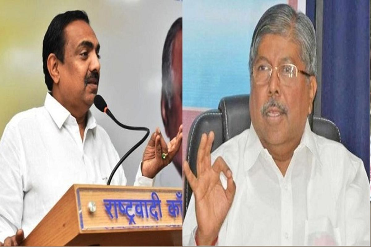 जयंत पाटलांनी जे फुकट मिळालं ते हजम करावं, चंद्रकांतदादांचा सणसणीत टोला