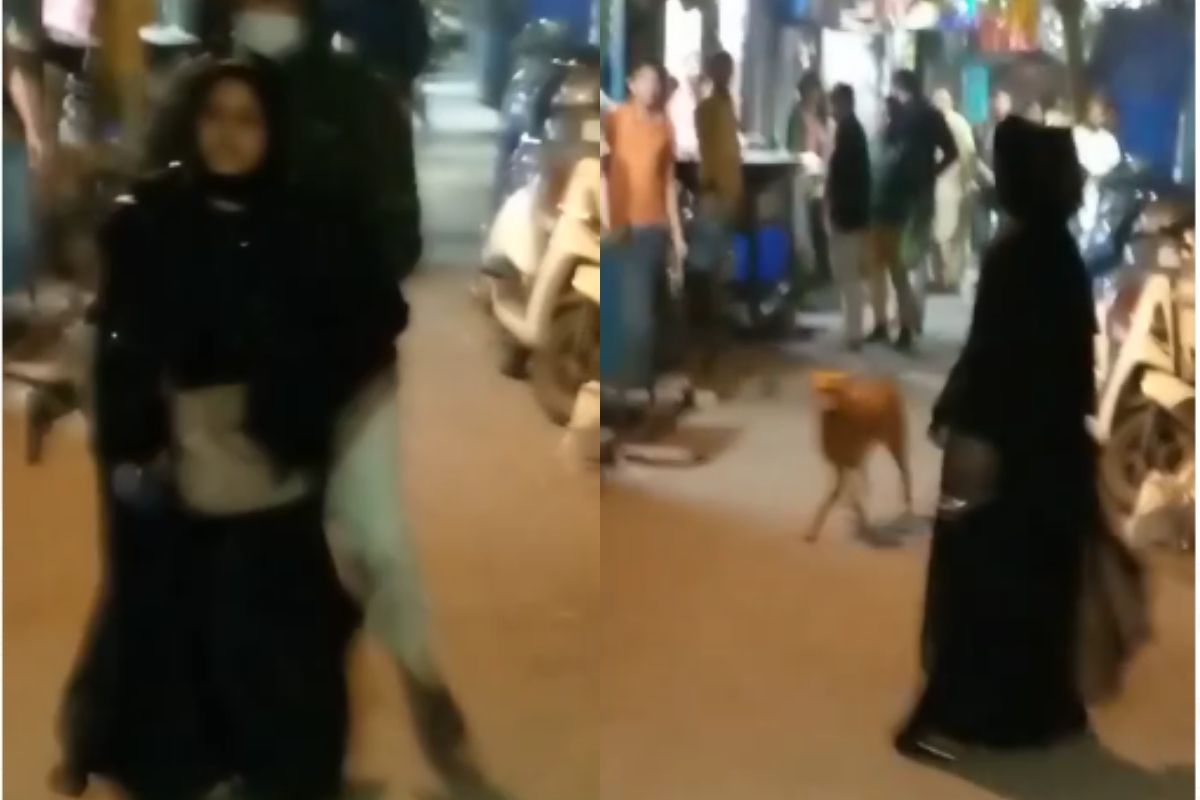 गँगस्टरची बहीण...बुरखा..नशा आणि गोळीबार; भररस्त्यात महिलेने केलेल्या फायरिंगचा VIDEO VIRAL