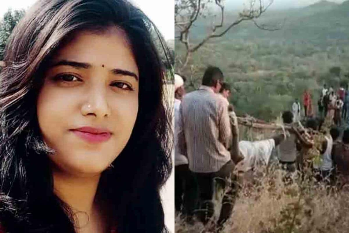इंदूर, 16 नोव्हेंबर : गेल्या काही दिवसांपूर्वी जाम गेट येथे 1000 फूट खोल दरीमध्ये पडून महिलेचा मृत्यू झाल्याच्या घटनेत नवा खुलासा झाला आहे. पती व मुलासोबत ही महिला जाम गेट येथे आली होती. येथे घाटाजवळ सेल्फी घेत असताना महिलेचा पाय सरकला आणि ती 1000 फूट खोल दरीत पडली. इंदूर, 16 नोव्हेंबर : गेल्या काही दिवसांपूर्वी जाम गेट येथे 1000 फूट खोल दरीमध्ये पडून महिलेचा मृत्यू झाल्याच्या घटनेत नवा खुलासा झाला आहे. पती व मुलासोबत ही महिला जाम गेट येथे आली होती. येथे घाटाजवळ सेल्फी घेत असताना महिलेचा पाय सरकला आणि ती 1000 फूट खोल दरीत पडली.