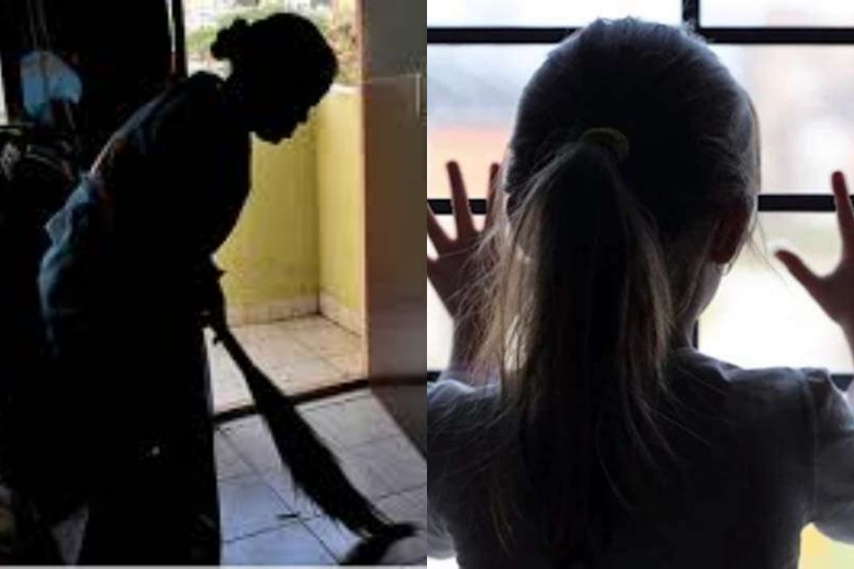 'पतीच्या मृत्यूनंतर मुलींना कसं सांभाळू'; माजी अधिकारी घरकाम करणाऱ्या महिलेचा झाले आधारवड