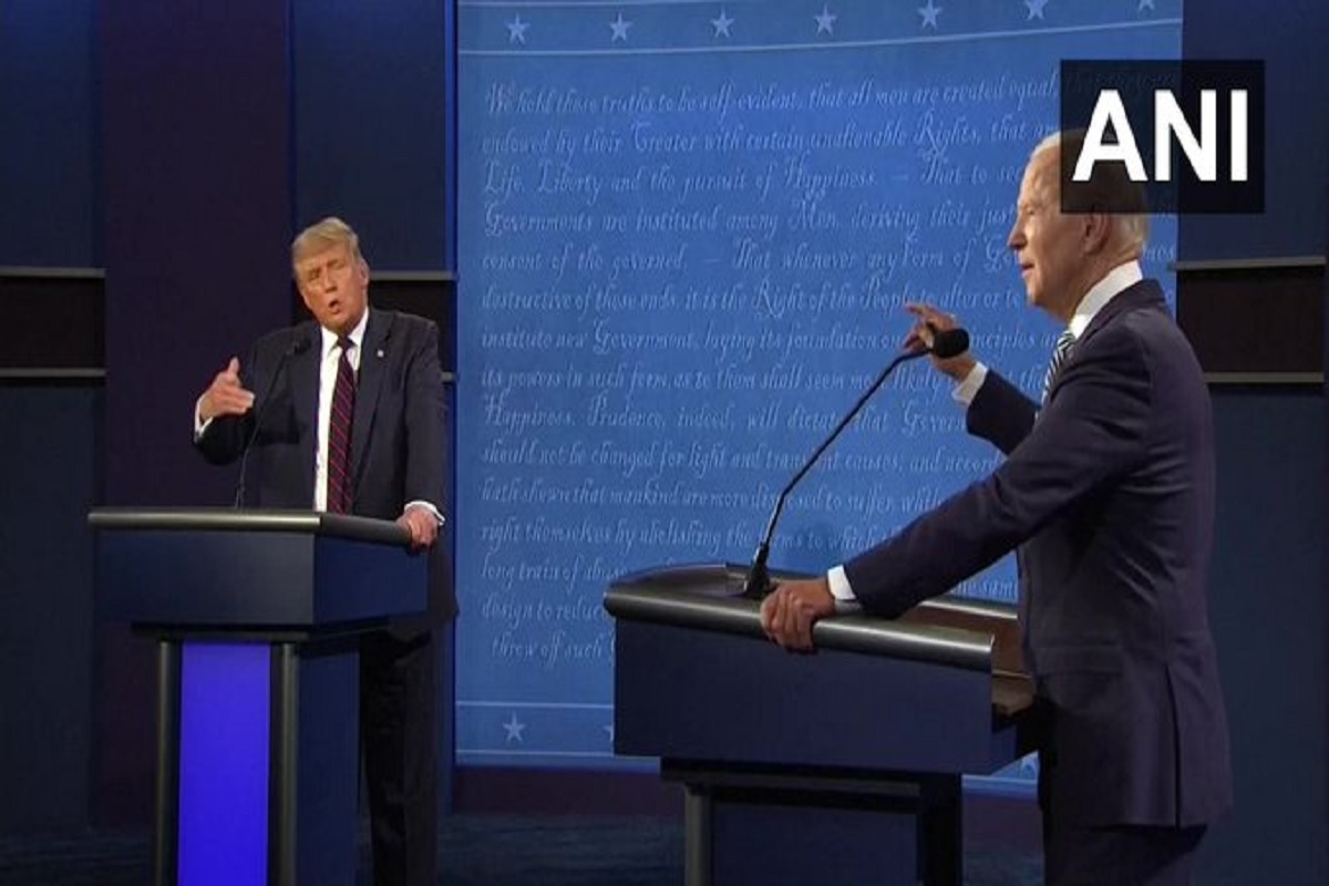 US Election : बायडन आणि डोनाल्ड ट्रम्प यांच्यात अटीतटीची लढत, वाचा पहिल्या टप्प्यात कोण आहे पुढे