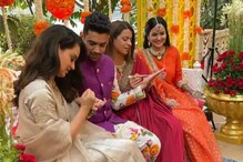 भावाच्या लग्नात राजकुमारीसारखी सजली कंगना; क्वीनचे ठुमके बघून नेटकरी घायाळ भावाच्या लग्नात राजकुमारीसारखी सजली कंगना; क्वीनचे ठुमके बघून नेटकरी घायाळ