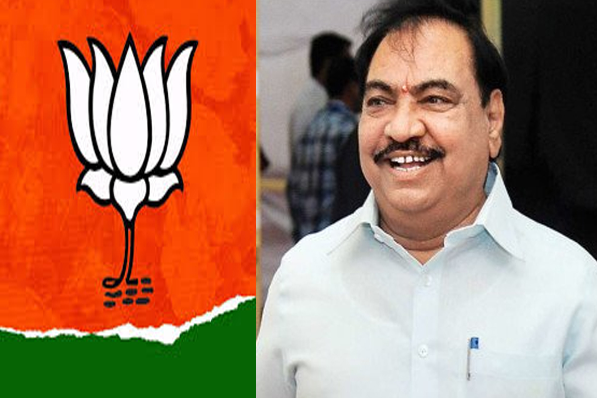 एकनाथ खडसेंची भाजपवर पहिली 'सर्जिकल स्ट्राईक', 60 जण राष्ट्रवादीत दाखल