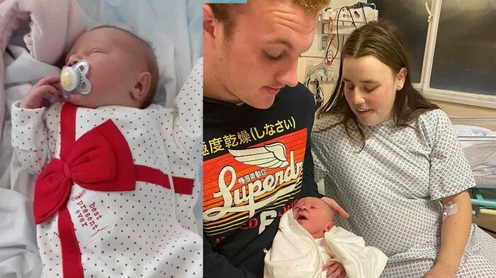 पोटात गळ आल्यानंतर डियोन सीबोर्न रुग्णालयातील टॉलेटमध्ये पोहोचली. मात्र डियोनच्या वेदना वाढत होत्या आणि असं होण्यामागील कारणही तिला कळत नव्हतं. थोड्या वेळानंतर तिने पाहिलं की, गर्भातून बाळाचं डोकं बाहेर निघत आहे. हे पाहून ती खूप घाबरली आणि जोरजोरात ओरडू लागली.  