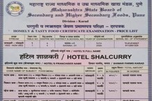बोर्डाचा रिझल्ट हॉटेलमध्ये! सर्वात Viral मेन्यूकार्ड बोर्डाचा रिझल्ट हॉटेलमध्ये! सर्वात Viral मेन्यूकार्ड