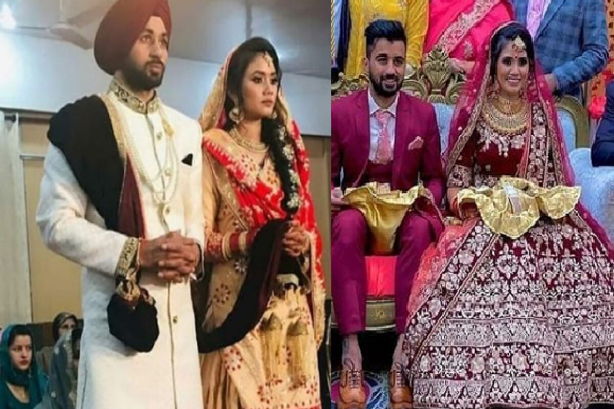 भारतीय हॉकी संघाचा कर्णधार मनप्रीतसिंग(manpreet singh) विवाहबंधनात अडकला आहे. त्याने आपली गर्लफ्रेंड इली सिद्दीकी (lli siddique) हिच्याबरोबर विवाह केला आहे. मलेशियन गर्लफ्रेंड इली बरोबर त्याने काल (16 डिसेंबर) लग्नगाठ बांधली. या फोटोत वधुवर लग्नावेळी आणि रिसेप्शनवेळी वेगवेगळ्या पोशाखात दिसत आहेत. भारतीय हॉकी संघाचा कर्णधार मनप्रीतसिंग(manpreet singh) विवाहबंधनात अडकला आहे. त्याने आपली गर्लफ्रेंड इली सिद्दीकी (lli siddique) हिच्याबरोबर विवाह केला आहे. मलेशियन गर्लफ्रेंड इली बरोबर त्याने काल (16 डिसेंबर) लग्नगाठ बांधली. या फोटोत वधुवर लग्नावेळी आणि रिसेप्शनवेळी वेगवेगळ्या पोशाखात दिसत आहेत.