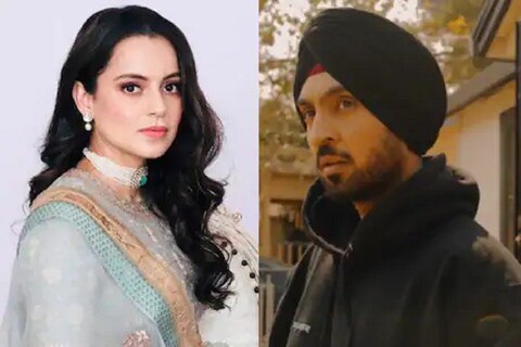 अभिनेत्री कंगना रणौत (Kangana Ranaut) आणि दिलजीत दोसांझमध्ये (Diljit Dosanjh) पुन्हा एकदा भांडण रंगलं आहे. कंगनाने विचारेल्या प्रश्नाला दिलजीतने मजेदार उत्तर दिलं आहे.
