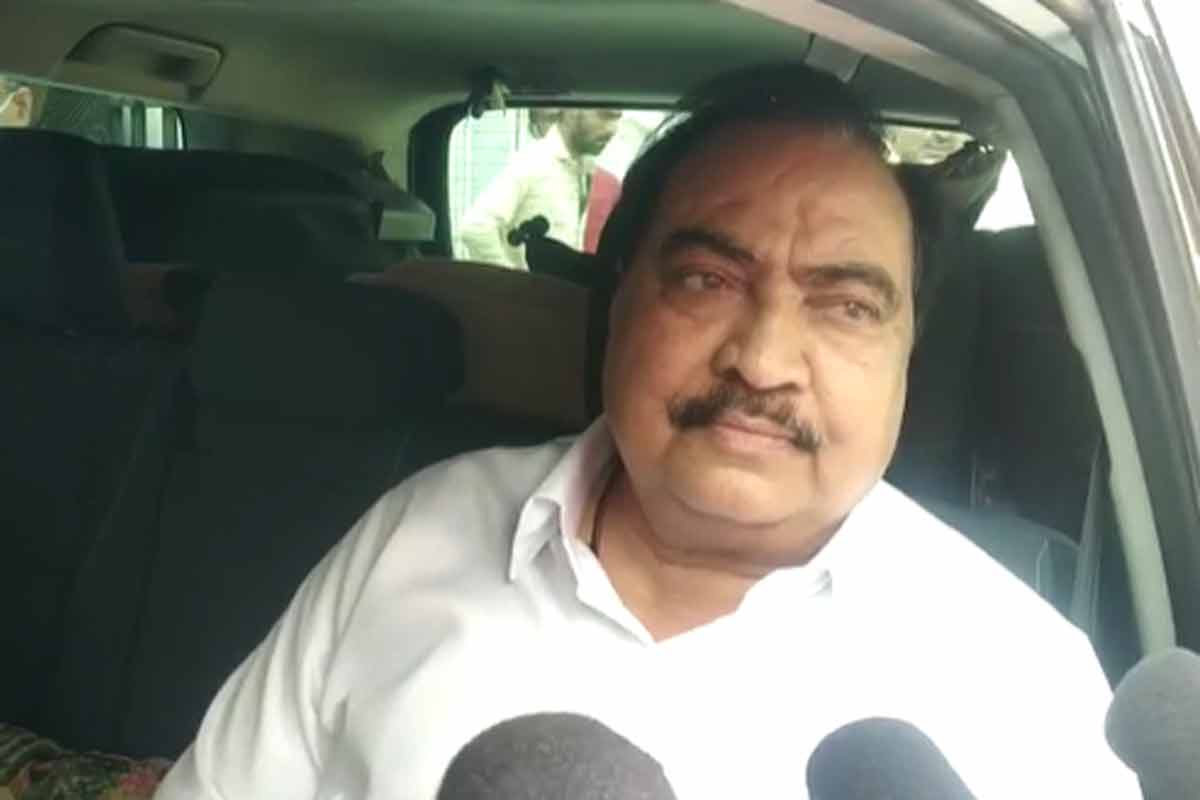 एकनाथ खडसेंनी अखेर सोडलं मौन, ED ची नोटीस मिळाल्यानंतर म्हणाले...