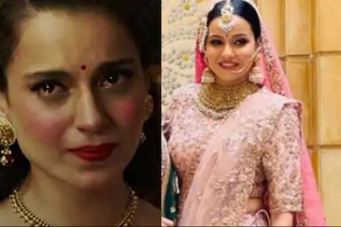 राजकारणी (Politician) असो किंवा बॉलिवूड (Bollywood) सेलिब्रिटी, अभिनेत्री कंगना रणौत (Kangana Ranaut)कुणाबरोबरही पंगा घ्यायला घाबरत नाही. पण यावेळी मात्र चक्क तिला तिच्या वहिनीनेच रडवलं आहे. 