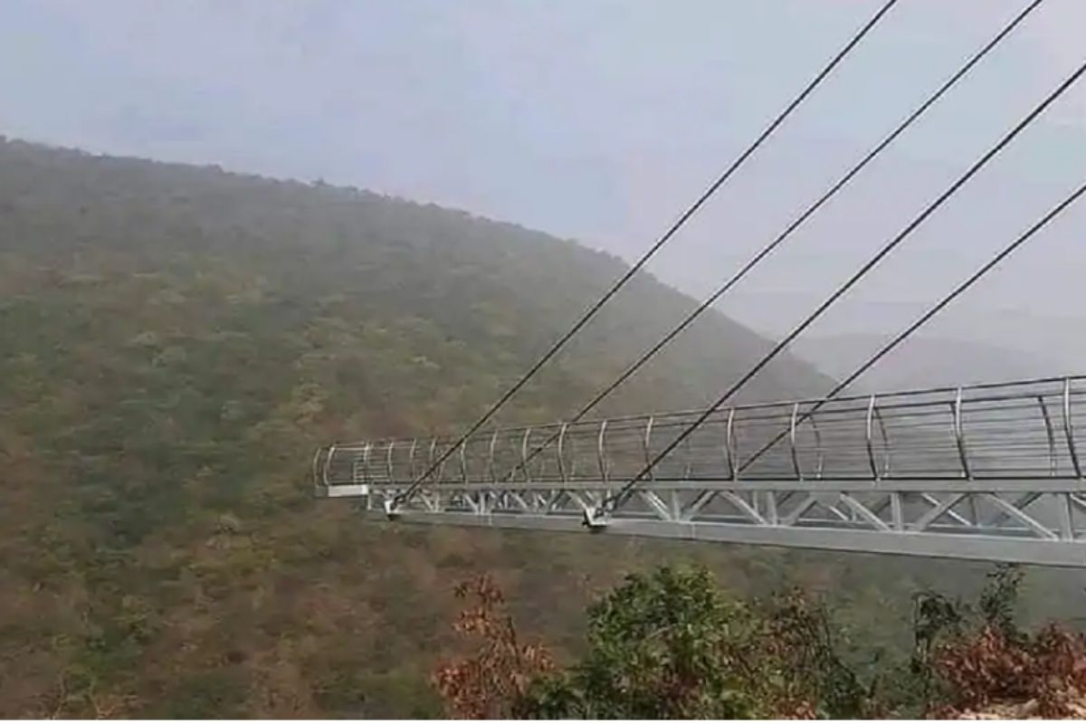 या पुलावर उभं राहिलं तर आपण दरीत तरंगत असल्याचा भास होईल. आपल्या पायाखालची जमीनदेखील सहजरीत्या पाहू शकता. राजगीर निसर्ग सौंदर्यासाठी ओळखलं जातं. या ब्रिजमुळे या सौंदर्याचा आनंद पर्यटकांना घेता येणार आहे. या पुलावर उभं राहिलं तर आपण दरीत तरंगत असल्याचा भास होईल. आपल्या पायाखालची जमीनदेखील सहजरीत्या पाहू शकता. राजगीर निसर्ग सौंदर्यासाठी ओळखलं जातं. या ब्रिजमुळे या सौंदर्याचा आनंद पर्यटकांना घेता येणार आहे.