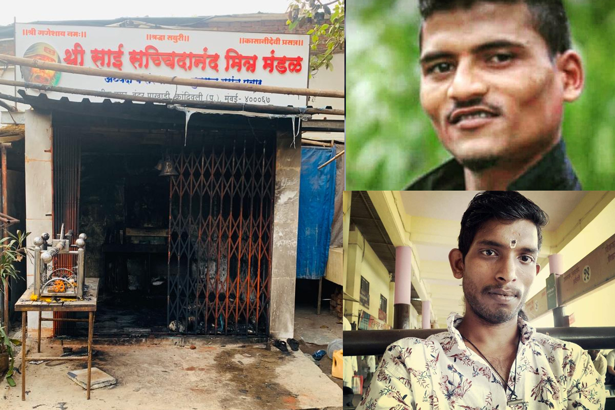 झोपेत असताना मंदिरात लागली आग, बाहेर पळाले पण गेटवरच मृत्यूने गाठले