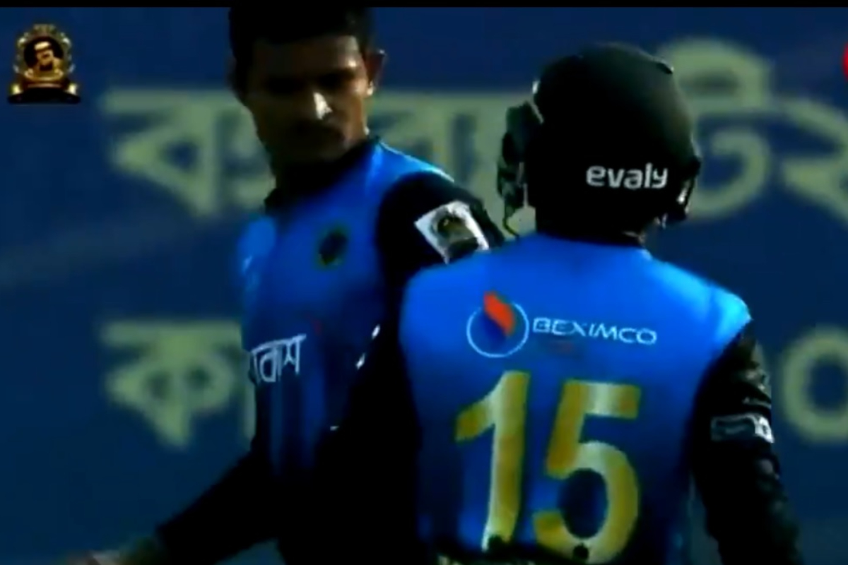 बांगलादेशचा मुशफिकुर रहीम पुन्हा सहकाऱ्यावर धावून गेला, पाहा VIDEO