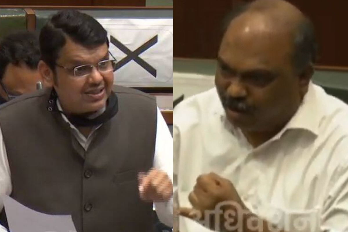 अन्वय नाईक,कंगना प्रकरणावरून विधानसभेत राडा, फडणवीस आणि परब यांच्यात जुंपली
