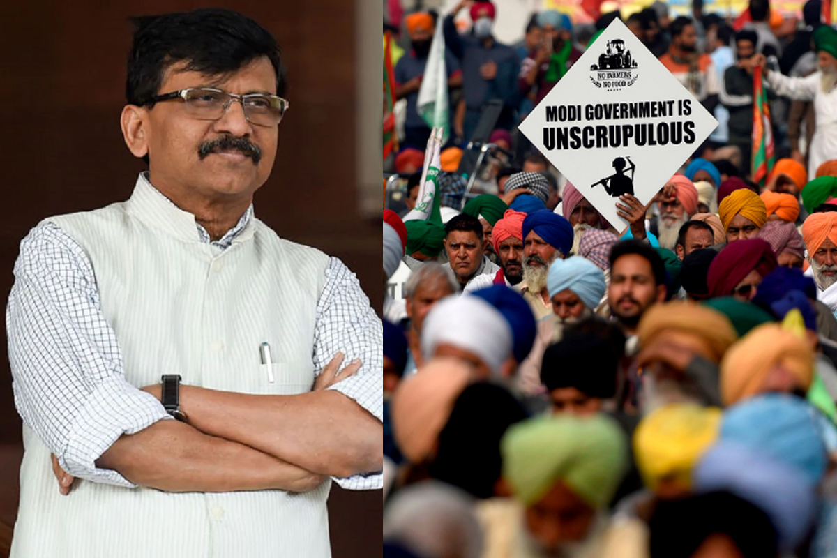 'तीन कायदे, तीन तऱ्हा', संजय राऊतांनी केली कृषी कायद्याची पोलखोल