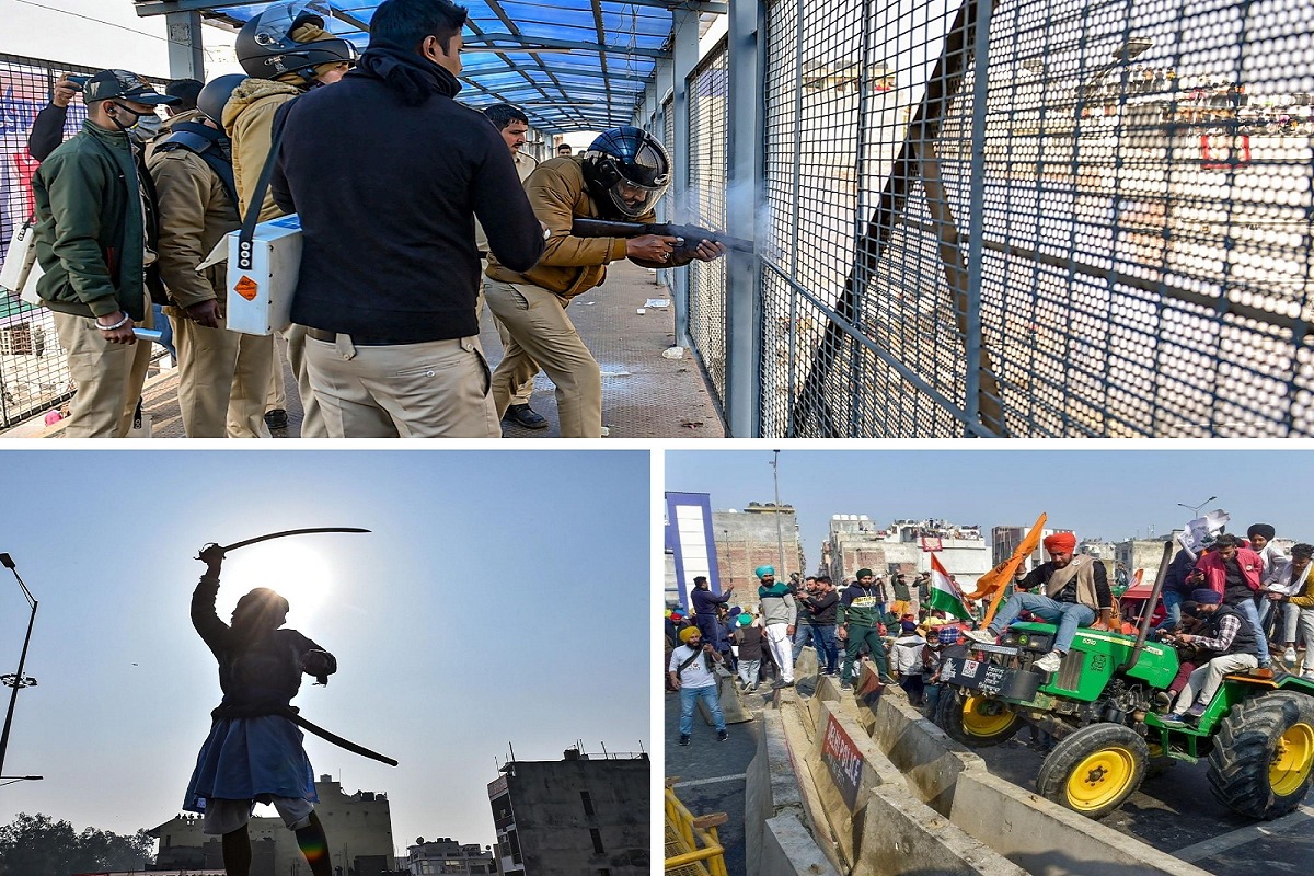 ट्रॅक्टर रॅलीदरम्यान नेमकं काय घडलं?