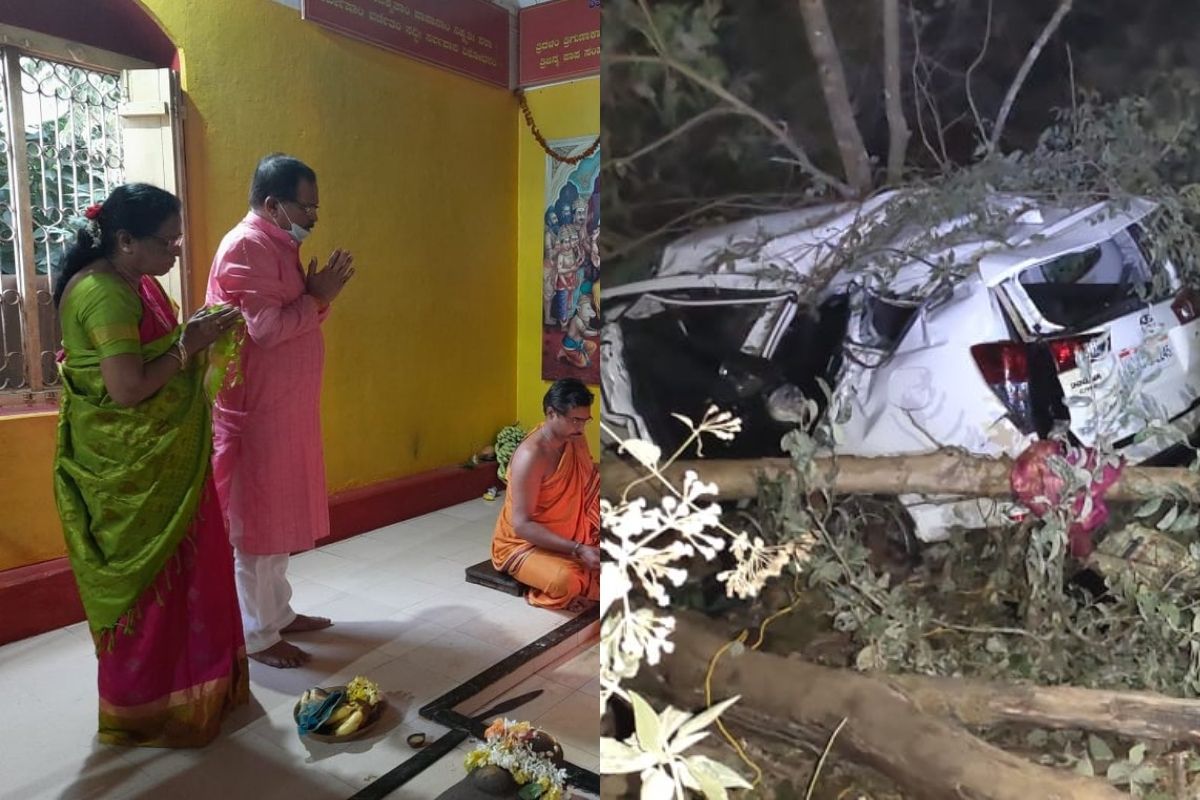 ...आणि मंदिरातील तो फोटो ठरला शेवटचा; केंद्रीय मंत्र्यांच्या पत्नीच्या मृत्यूने देश गहिवरला!