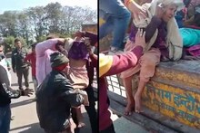 बेघर वृद्धांच्या कोंबाकोबीचा VIDEO VIRAL झाल्यानंतर पालिका कर्मचाऱ्यांचं निलंबन