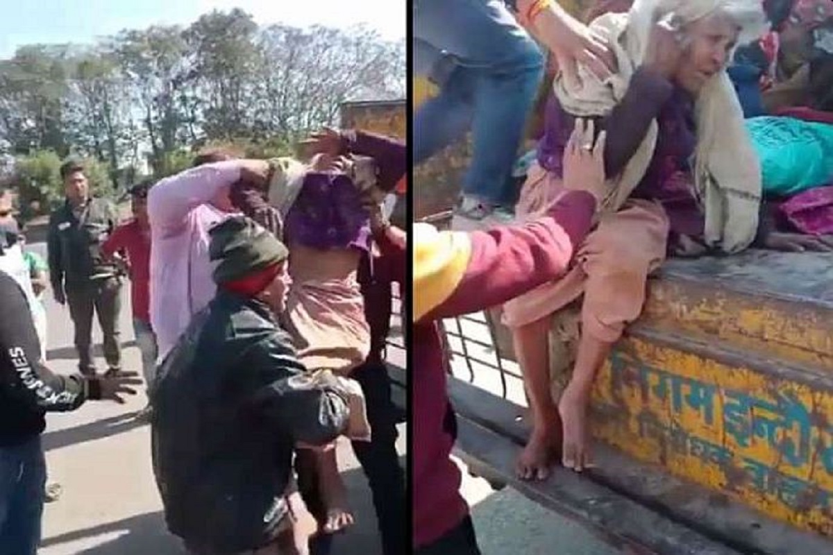 अमानवीपणाचा कळस! बेघर वृद्धांची पालिकेकडून अवहेलना, VIDEO VIRAL झाल्यानंतर कर्मचाऱ्यांची हकालपट्टी