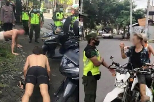 मास्क न घालणं चांगलंच महागात! शिक्षा भोगता भोगता नागरिकांना फुटला घाम