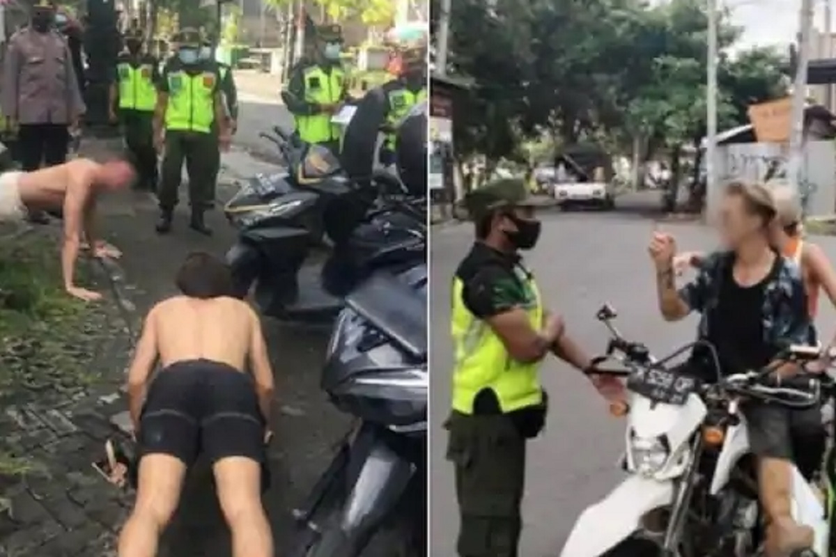 मास्क न घालणं चांगलंच महागात! शिक्षा भोगता भोगता नागरिकांना फुटला घाम