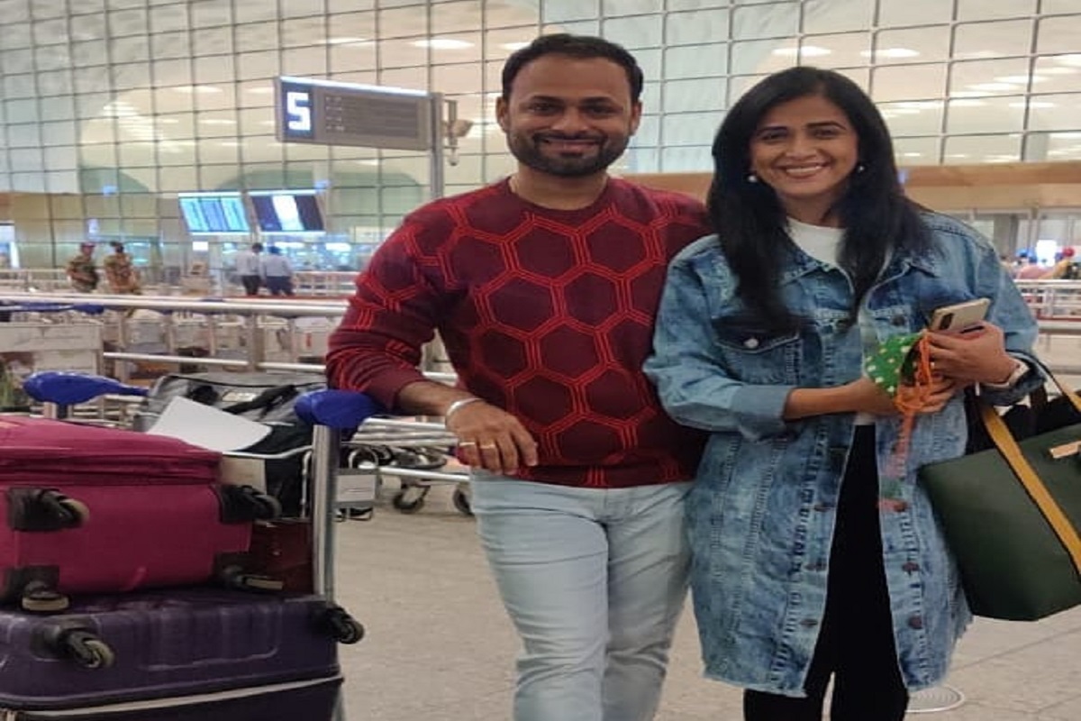 या मराठमोळ्या क्युट कपलचे हनिमून फोटो झाले व्हायरल; खास ठिकाणी केलं एंजॉय