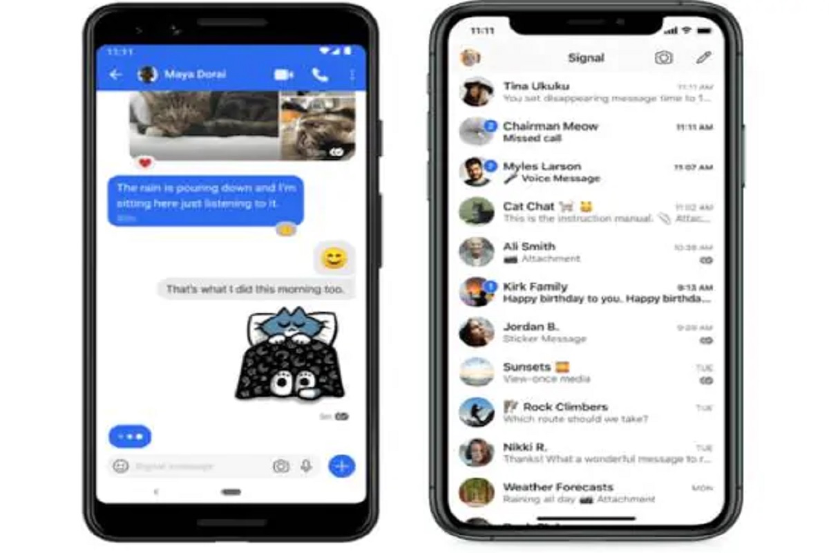 Whatapp ला नवा पर्याय; जाणून घ्या काय आहे Signal App