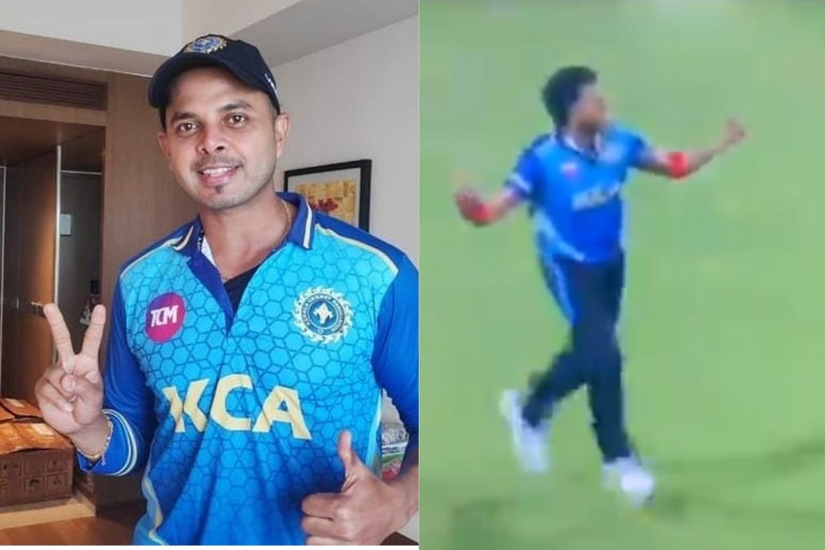 Spot Fixing च्या डाग लागल्यानंतर 7 वर्ष मैदानाबाहेर होता, शानदार विकेट घेत क्रिकेटमध्ये श्रीशांतचं पुनरागमन