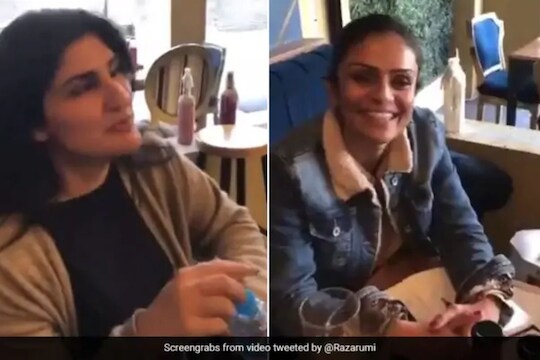 इंग्रजी बोलण्यावरुन दोन महिलांनी कॅफे मॅनेजरची उडवली खिल्ली; सर्वांसमोर करायला लावलं हे कृत्य, पाहा VIDEO