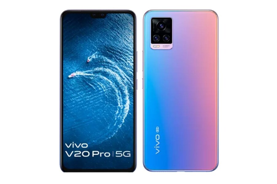 Vivo V20 Pro मध्ये ट्रिपल रियर कॅमेरे, 4,000 एमएएच , 5G आणि 8 जीबी रॅम समाविष्ट आहे. Vivo V20 Pro ची भारतात सुरू होणारी किंमत 8 जीबी + 128 जीबी मॉडेलसाठी 29,990 रुपये इतकी आहे.